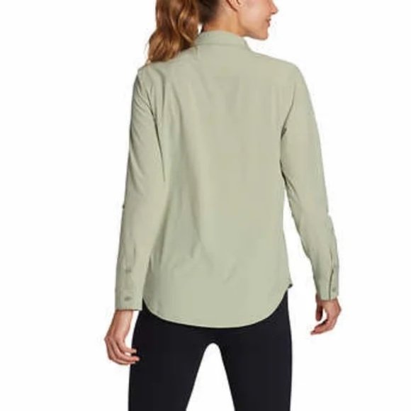 NWT Eddie Bauer Ladies' Button Up Top - Picture 2 of 5